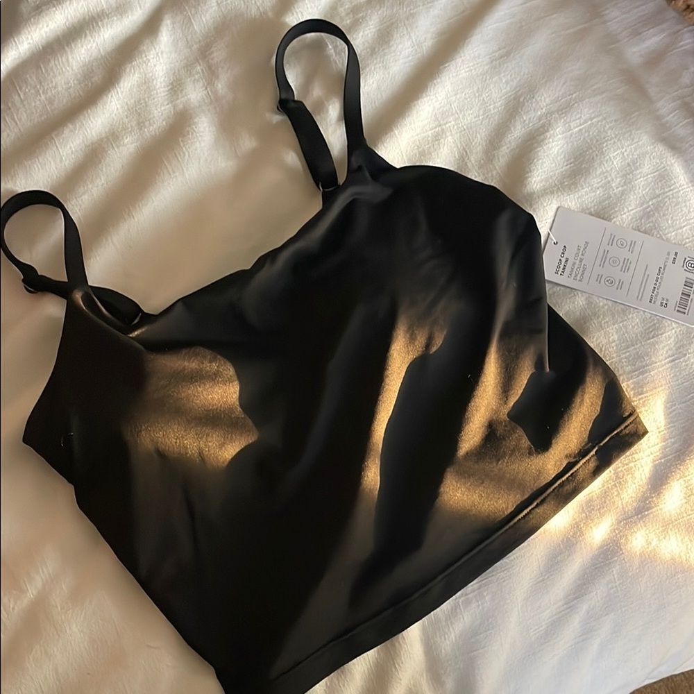 Nwt athleta scoop crop tankini swim